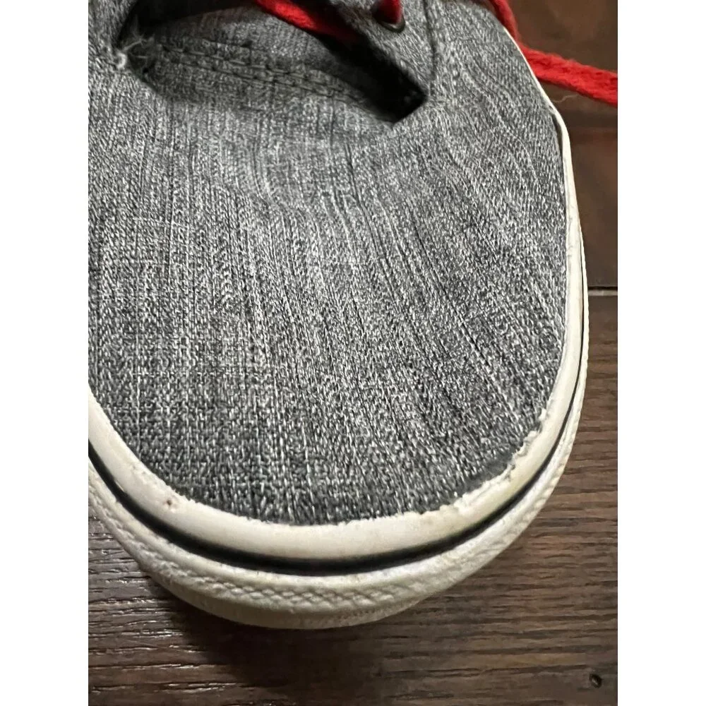 Vans Grey Lace Up Sneakers Era Classic Style Youth Size 6 - Picture 9 of 9